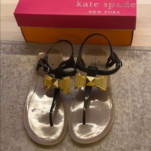 Kate Spade Bow Jelly Sandals